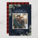 Search for red buffalo plaid christmas cards Script