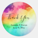 Search for rainbow wedding stickers Modern