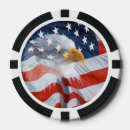 Recherche de drapeau jetons poker États unis