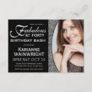 Search for classy 40th birthday invitations Fortieth