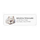 Search for samoyed return address labels White