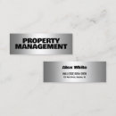 Search for property management business cards Consultant