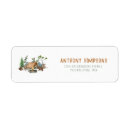 Search for camper return address labels Watercolor