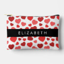 Search for red heart pattern accessories Be my valentine