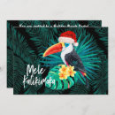 Search for bird christmas invitations Tropical