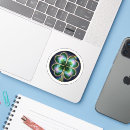 Search for shamrocks stickers St patricks day