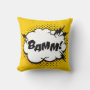 Search for pop art pillows 60s