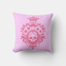 Search for pink skull pillows Gothic