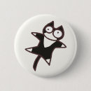 Recherche de chaton noir et blanc badges Drôle