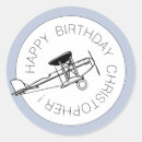 Search for retro plane stickers Flying