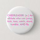 Recherche de cheerleading badges pins Pom pom girl