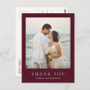 Search for christmas wedding thank you cards Modern elegant