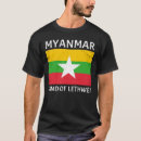 Search for myanmar tshirts Flag of myanmar