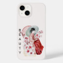 Search for geisha iphone cases Cherry blossoms
