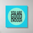 Search for self canvas prints Quote