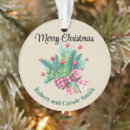Search for evergreen ornaments Keepsake