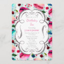 Search for adult tea party invitations Watercolor