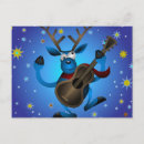 Search for reindeer postcards Blue