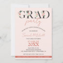 Recherche de blush graduation invitations École secondaire