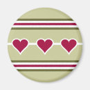 Recherche de coeur de rayure magnets Vacances
