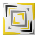 Recherche de jaune et gris carreaux Contemporain