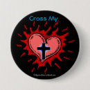 Recherche de symboles chrétiens badges Croiser