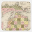 Search for map of michigan stickers Full