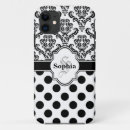 Search for black and white abstract iphone cases Dots