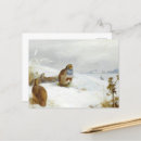 Search for snowy landscape postcards Rustic