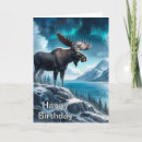 Search for moose birthday cards Nature