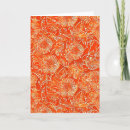Search for flowers drawing cards Orange