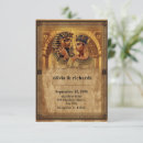 Recherche de hiéroglyphe invitations Pharaon