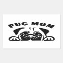 Search for funny pugs stickers Pug mom