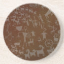 Recherche de pétroglyphe dessous de verres Préhistorique