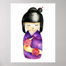 Recherche de japonais poupée posters Kokeshi