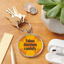 Search for directions keychains Humour