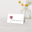 Search for wine place cards Flowers