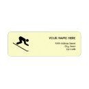 Search for downhill skiing return address labels Sport