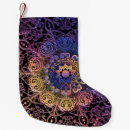 Recherche de mandala chaussette de noël Abstrait
