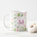 Search for floral monogram mugs Flowers