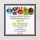Search for spooky square invitations Scary