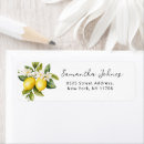 Search for lemon return address labels Minimalist