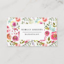 Search for profession business cards Floral