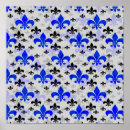 Search for vintage wallpaper pattern posters Blue