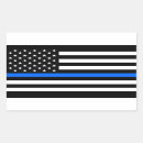 Search for blue thin line stickers Police