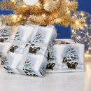 Search for bernese mountain dog christmas wrapping paper Puppy