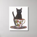 Search for funny cat canvas prints Black cats