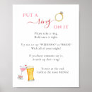 Search for put a ring on it bridal shower games Watercolor