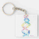 Search for dna keychains Watercolor