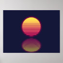 Search for 1980s sunset art Synthwave